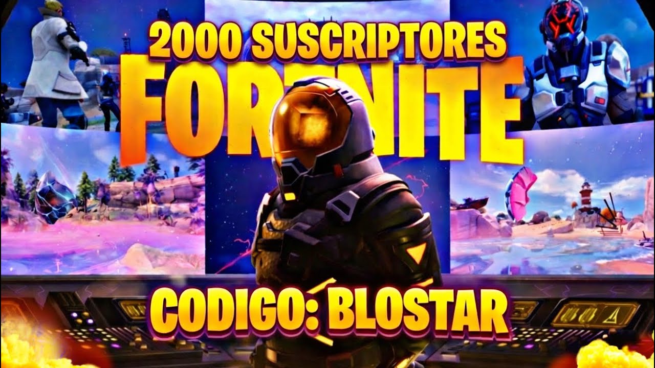 🔴 LIVE: Fortnite - 2000 SUSCRIPTORES y seguimos (Codigo: blostar) #fortnite