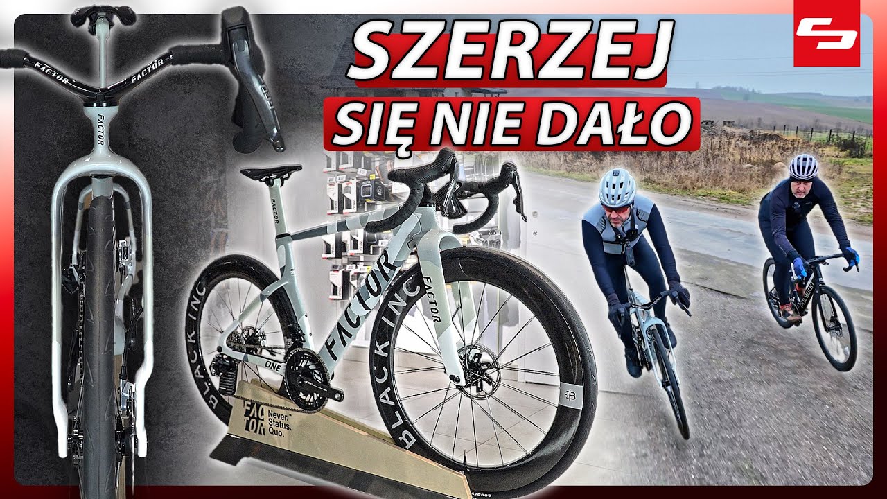 NAJSZYBSZY ROWER NA ŚWIECIE! | Factor ONE