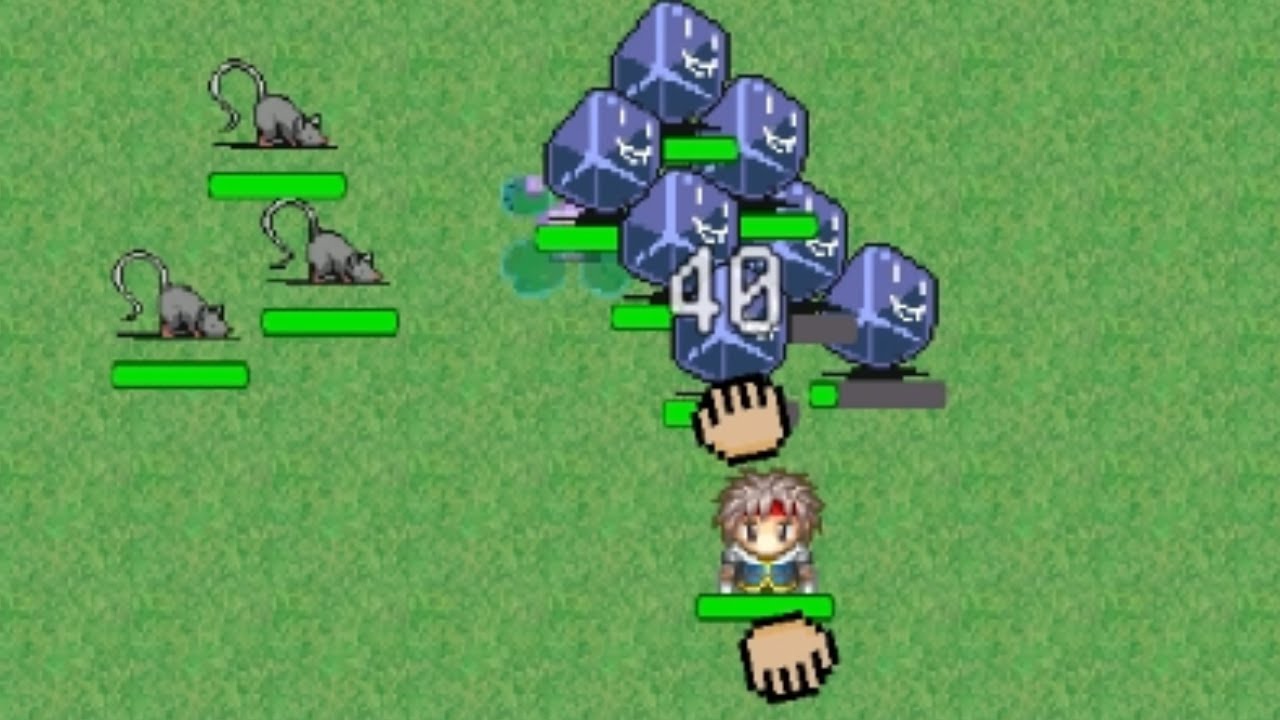 Idle&Replayable Spinning Hero Game Gameplay Android Mobile