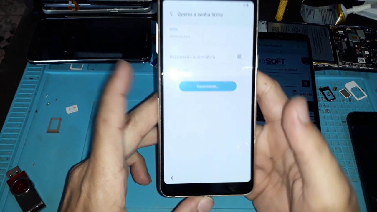 Remover conta Google Samsung A8 2018 (A530F) - Android 9, patch 04-2020