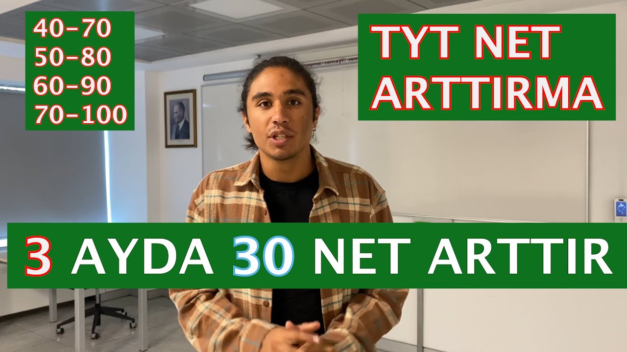 3 Ayda 30 Net Nasıl Arttırdım | TYT Net Arttırma Taktikleri #yks #yks2023 #tyt