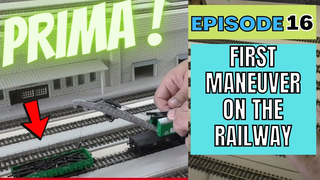 PRIMA MANOVRA SUL PLASTICO FERROVIARIO - (PLASTICO DANIEL #16)