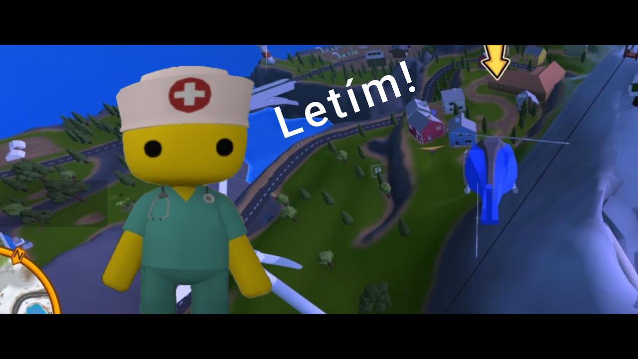 Zachraňuju Lidi Ale s Vrtulníkem!!!