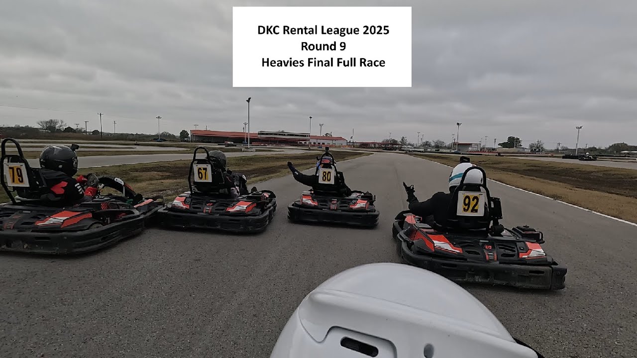 DKC Rental League 2025 Round 9 Heavies Finals Full Race