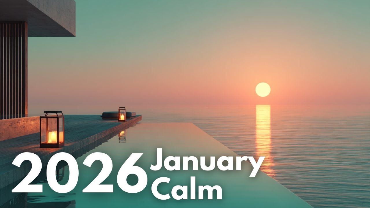 A Calm Start to 2026 | Morning Ocean Lounge Music for Clear Focus