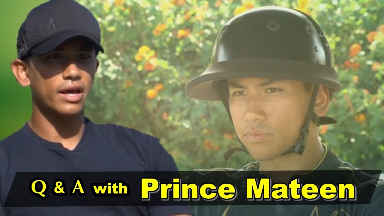 🔵 Q & A with Prince Mateen of Brunei