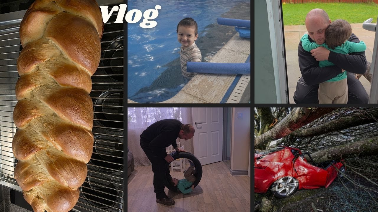 Mom Life / Furtuna care a făcut ravagii & Am rămas fără căldură #vlog