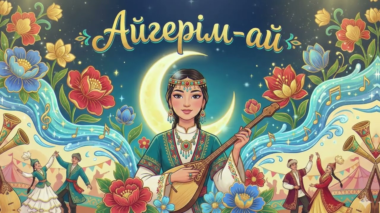 Айгерім-ай — Нәзік сезім мен махаббат әні (Lyric Video)