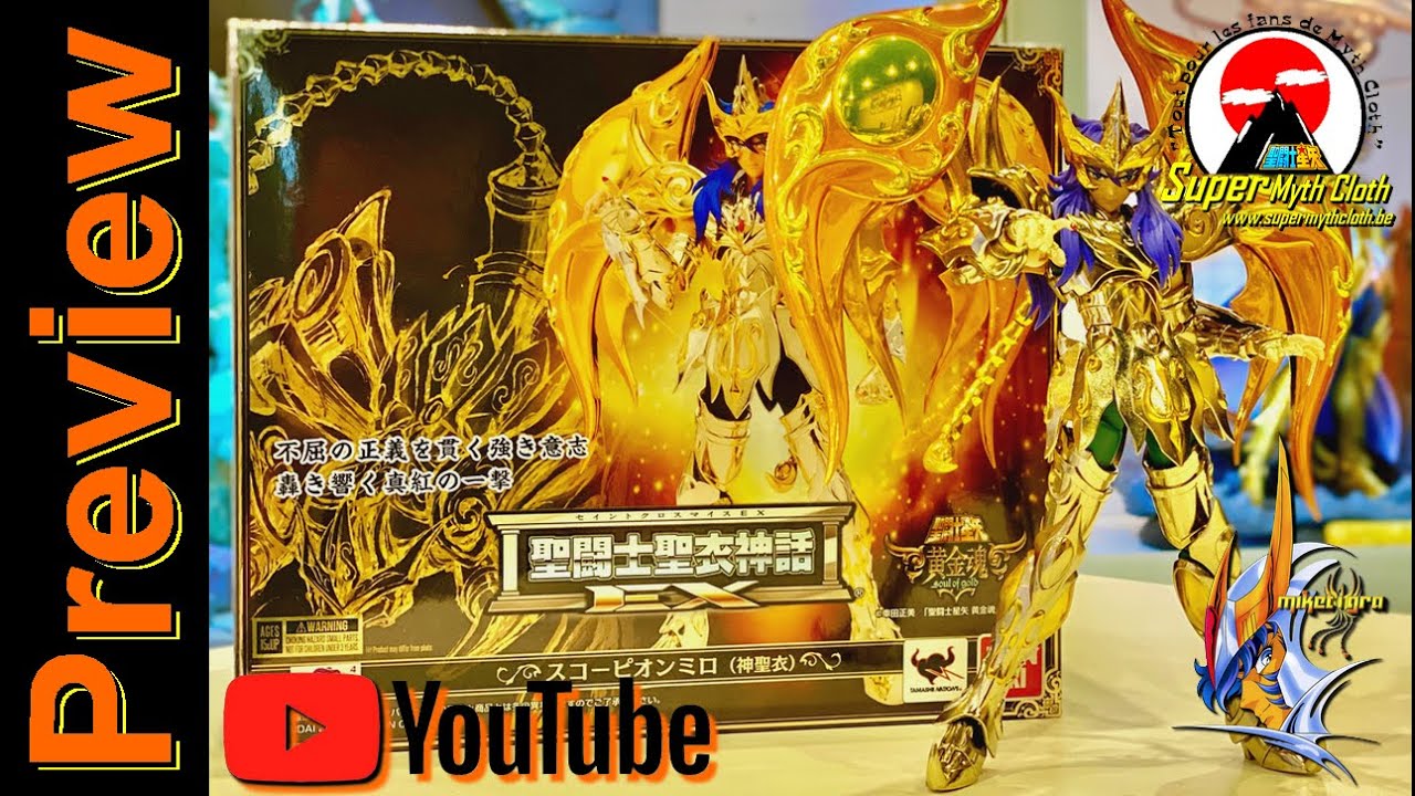Saint Seiya Myth Cloth - La Collection de miketigra 2.0 : Milo du Scorpion EX SOG