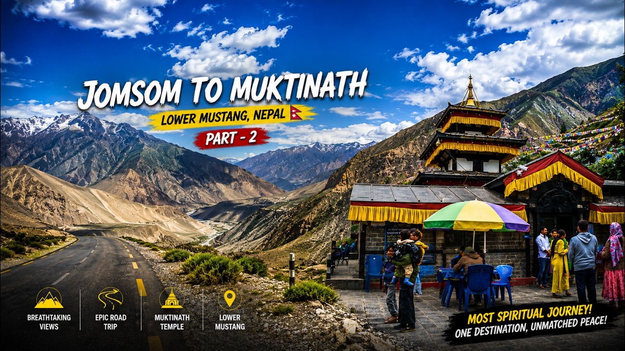 This Place Will Blow Your Mind 🤯| Jomsom to Muktinath | Nepal Series l Part-2