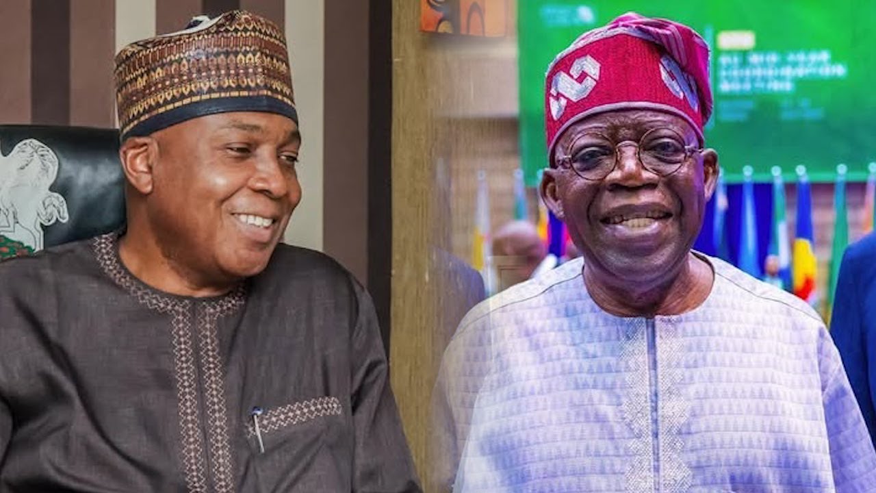 AT LAST BOLA TINUBU AND BUKOLA SARAKI FINALLY MEET AGAIN