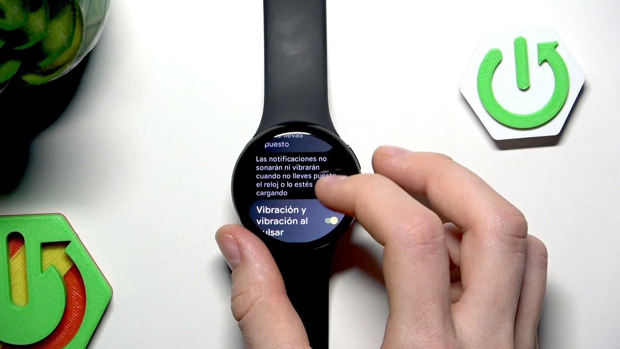 GOOGLE Pixel Watch 4 41mm - Cómo ajustar la vibración