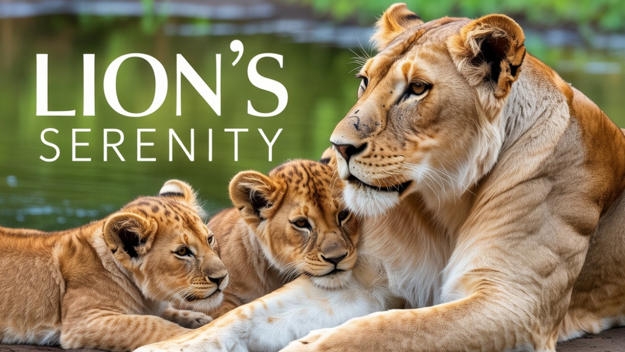 The Majesty of African Lions: 1 Hour in Stunning 4K #SafariLion #AfricaLion #lioncub #lion