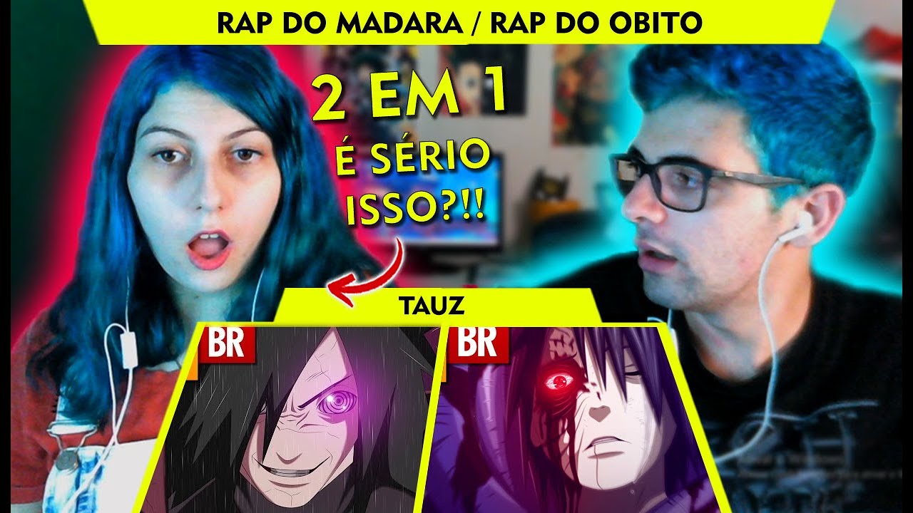 CASAL REAGE 2 em 1: RAP DO MADARA / RAP DO OBITO (Tauz)