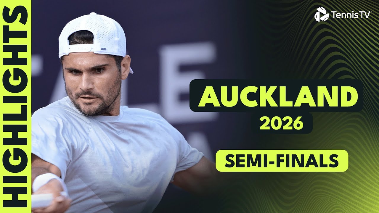 Mensik Faces Marozsan; Giron & Baez Clash | Auckland 2026 Semi-Final Highlights
