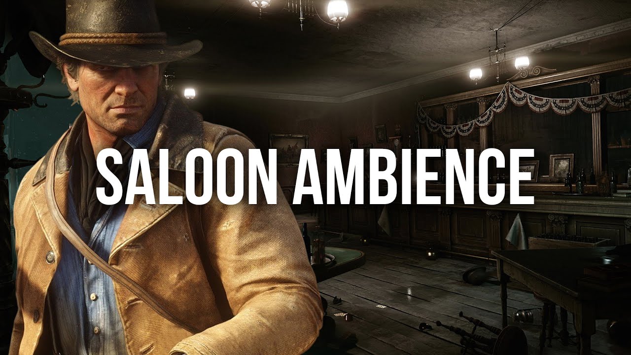 SALOON AMBIENCE / Wild west music / ASMR