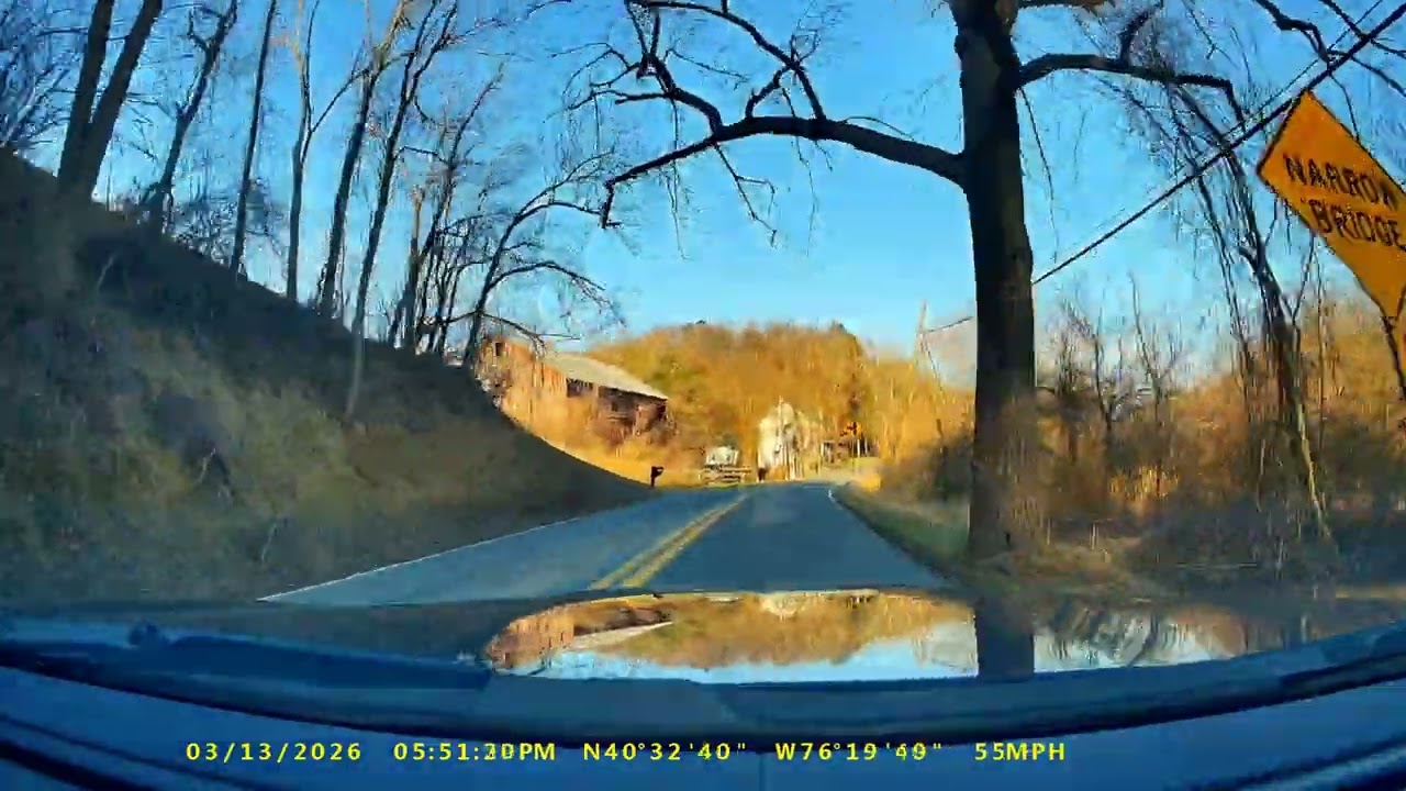 F type P300 Berks PA Late Winter Friday 501/895 Hillside Trek Open Road! 031326