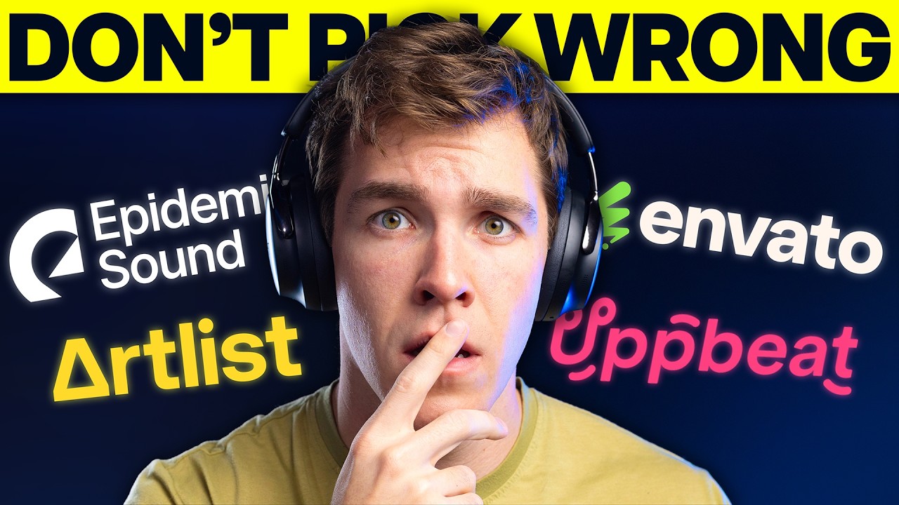 I Found the BEST Royalty Free Music Site in 2026 - Epidemic Sound vs Artlist