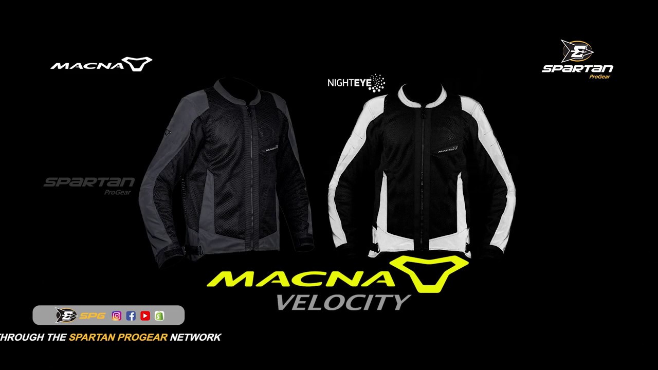 Macna Velocity Riding Mesh Jacket (Grey)