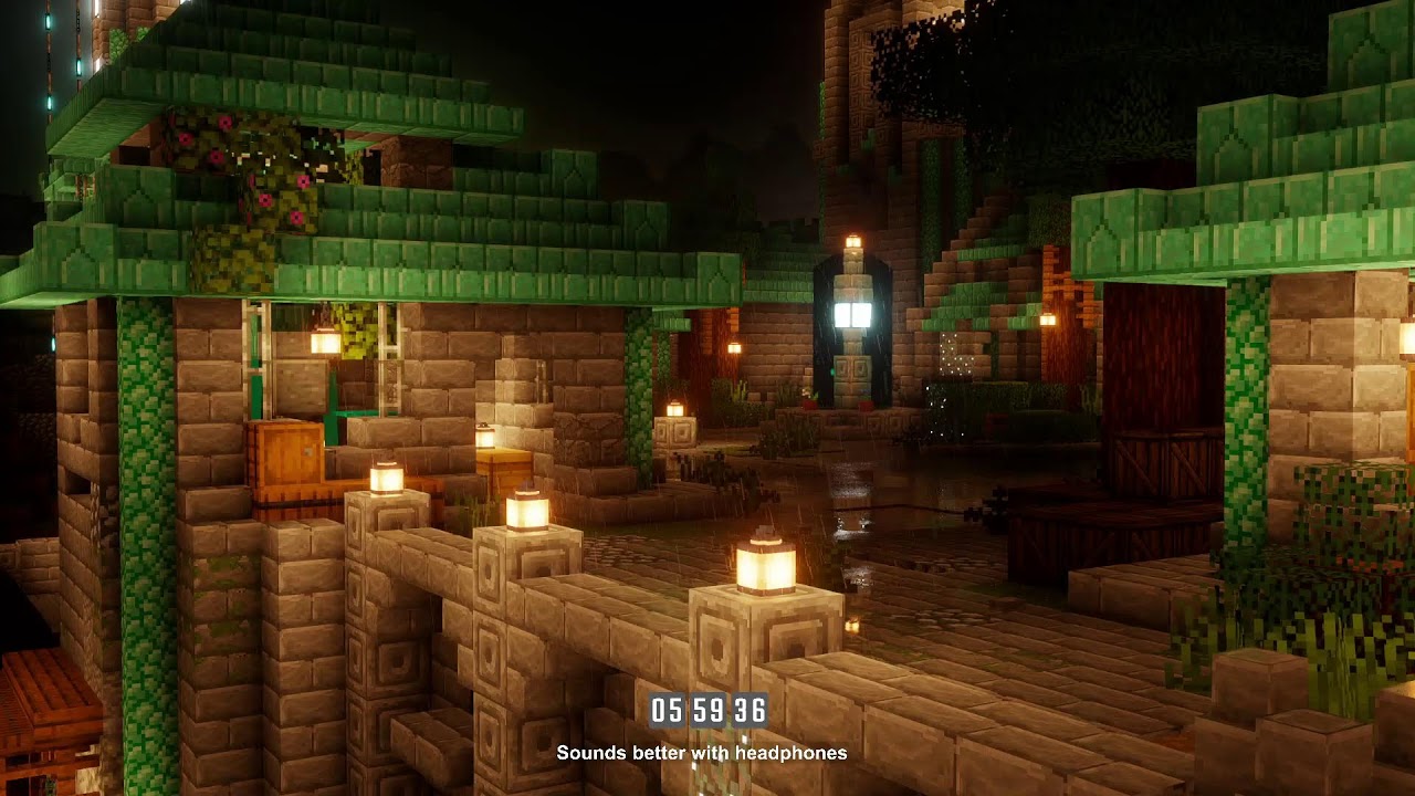 🔴《Minecraft》假日要結束了🥹再享受片刻的寧靜吧🎵