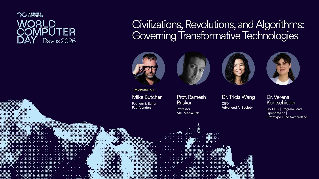 Governing Transformative Technology: Civilizations, Revolutions & Algorithms | WCD Davos 2026