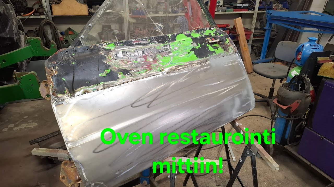 Kuskin oven uudelleen pellitys!