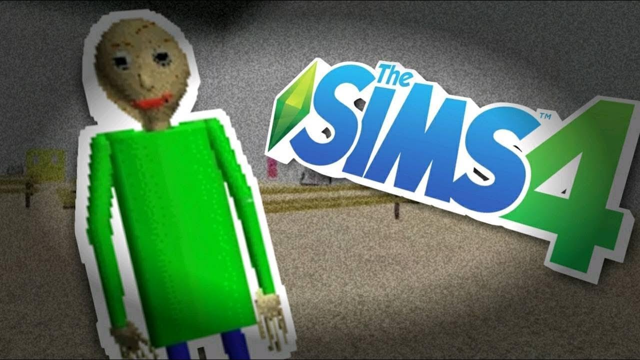 I created the Baldi Crew! /The sims 4