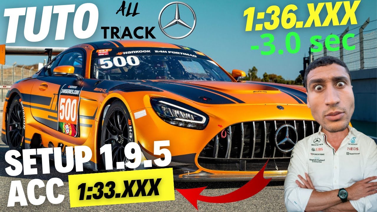 SETUP 1.9.5 ALL TRACK MERCEDES GT3 EVO MISANO LFM PERMIS