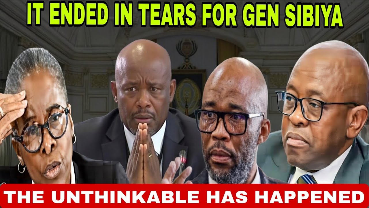 WE ARE NOT CAT MATLALA, YOU CAN'T DECEIVE US - MADLANGA COMMISSION DESTROY GEN SIBIYA