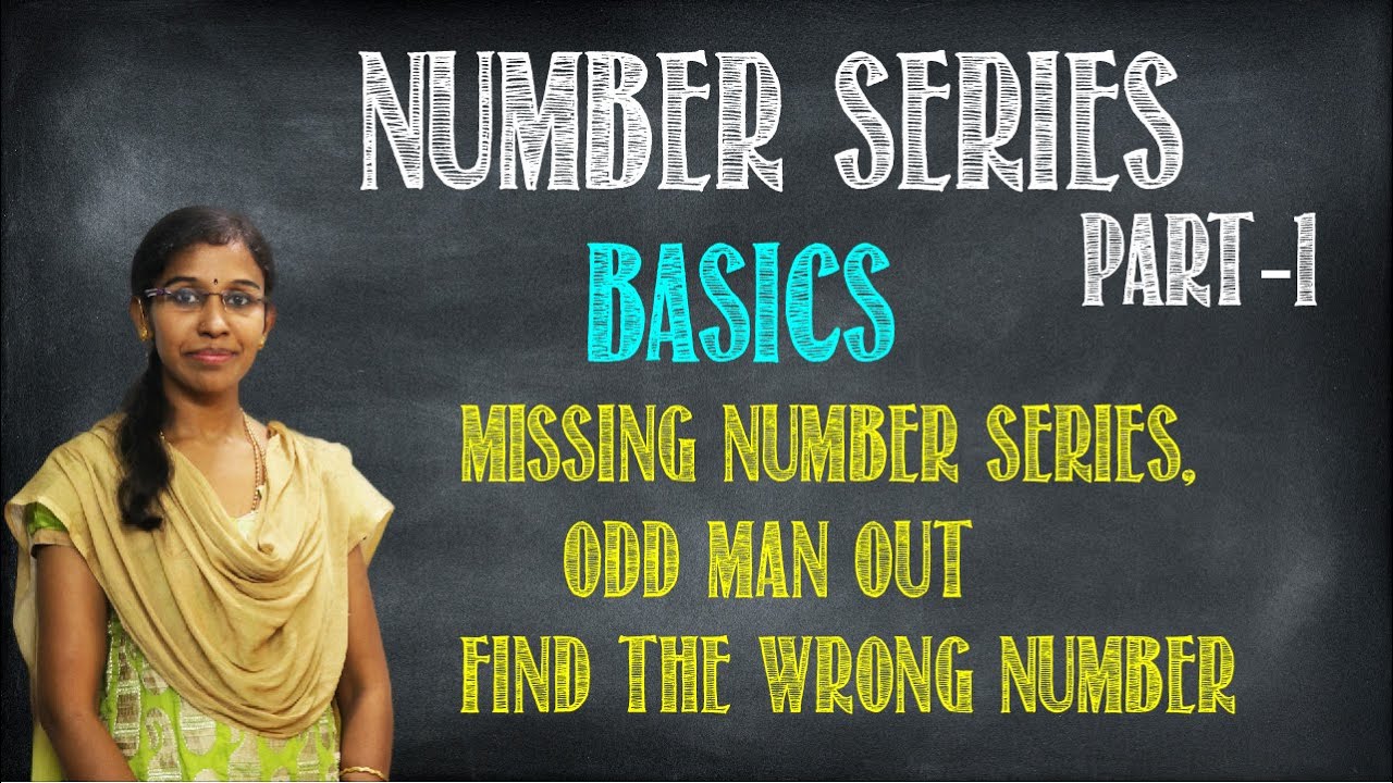 Number series-Missing numbers Basics | Odd man out |Find the wrong number | Bank Exams | TNPSC | SSC