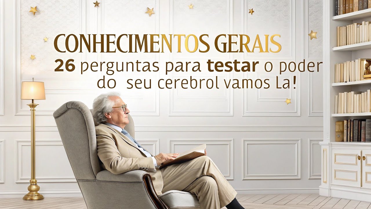 Conhecimentos Gerais26 Perguntas para Testar o Poder do Seu Cérebro! Vamos lá!