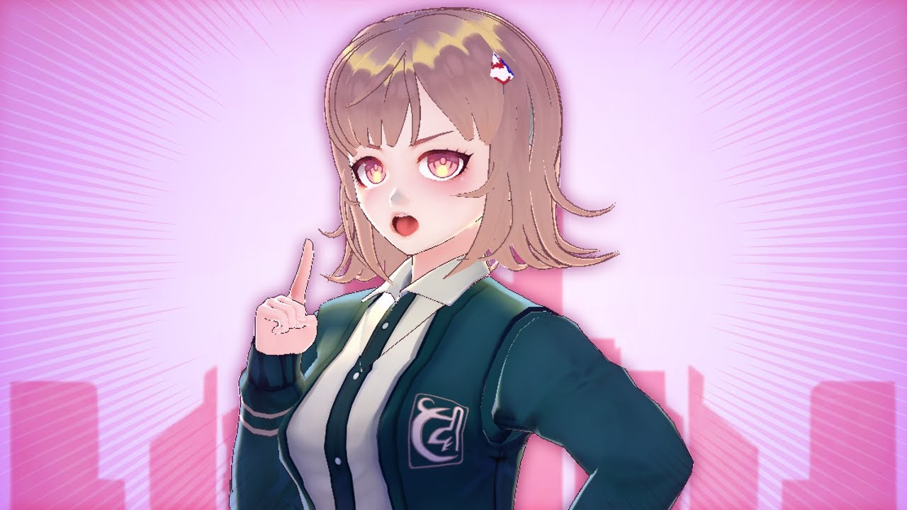 Making Chiaki Nanami on Vroid ⭐【Speed Model】