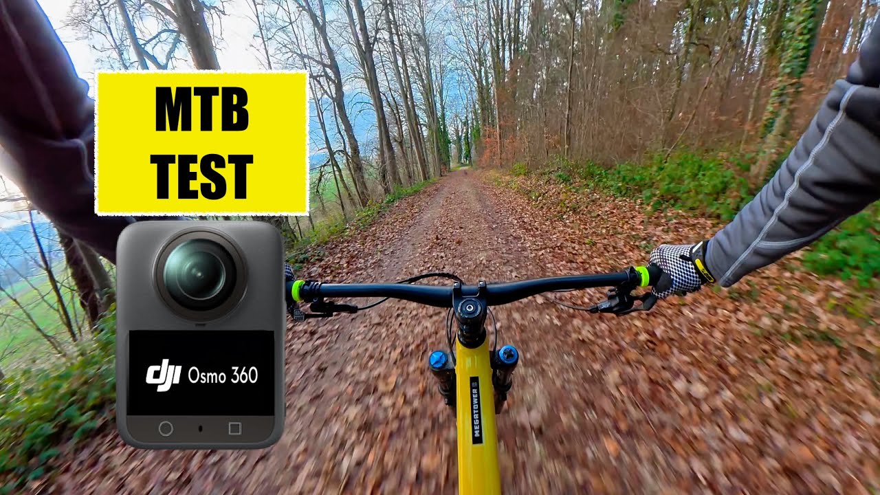 DJI OSMO 360 MOUNTAINBIKE TEST mit meinem Santa Cruz Megatower ‼️