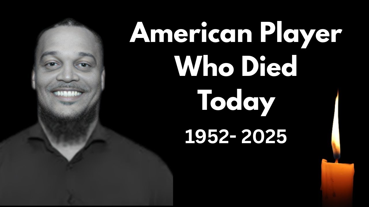 Story of American Football Player Who Died Today