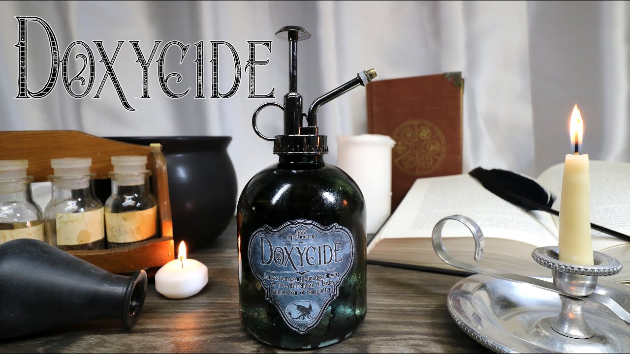 Doxycide Potion : DIY Potion Bottle : Potion Prop : Usable Prop : Harry Potter Potion