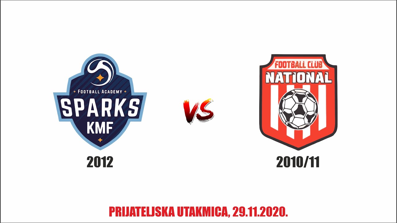 KMF Sparks 2012 vs FK NATIONAL 2010/2011 (5:9), 29.11.2020.