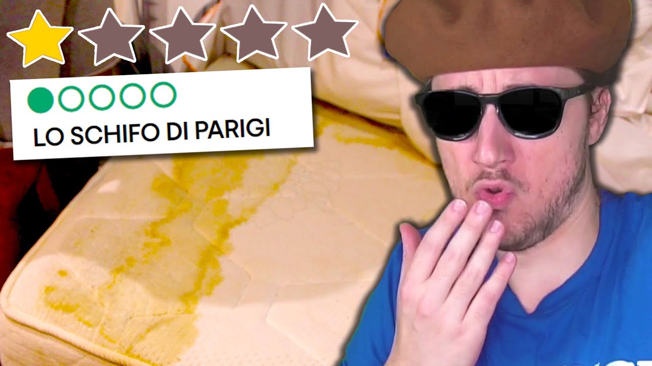 Ho Dormito nel PEGGIOR HOTEL di&nbsp;Parigi