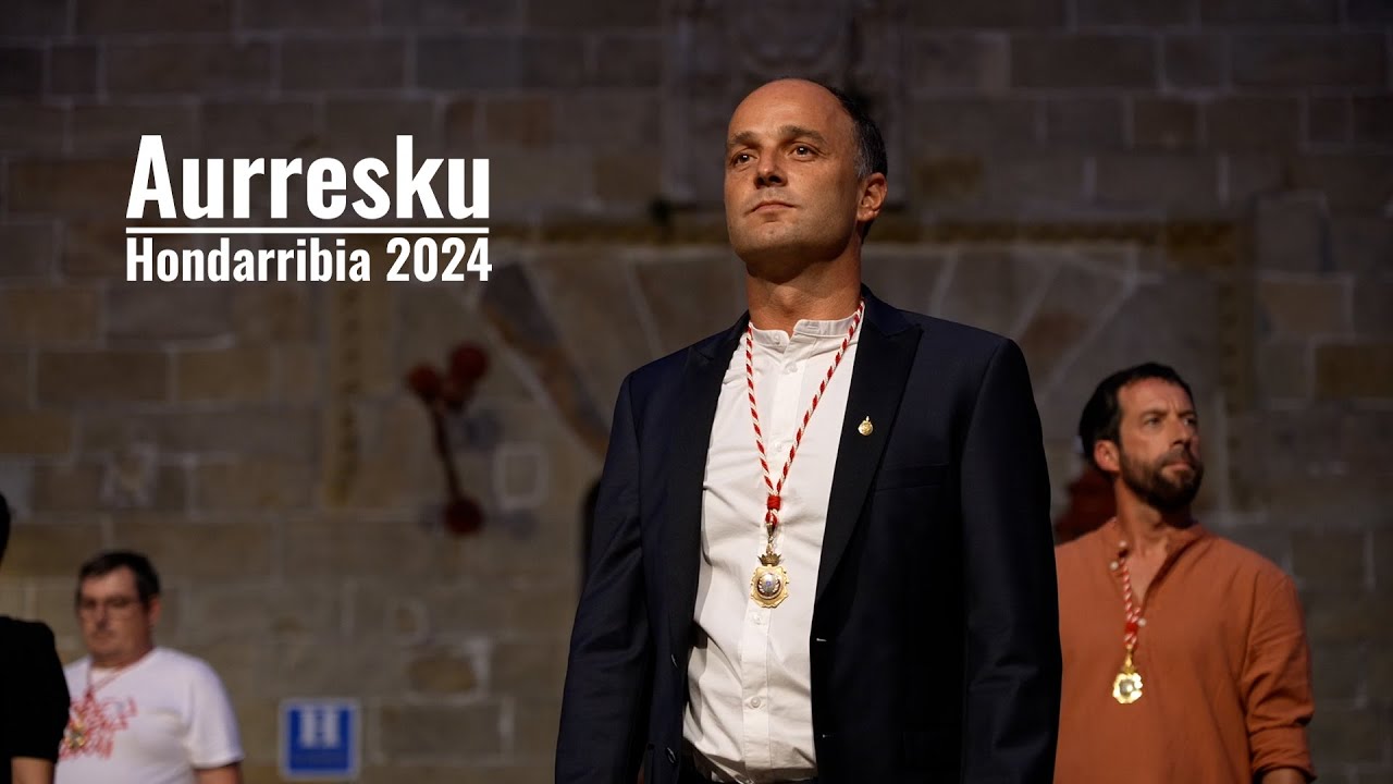 Aurresku de la corporación Municipal de Hondarribia 2024 | Txingudi Online