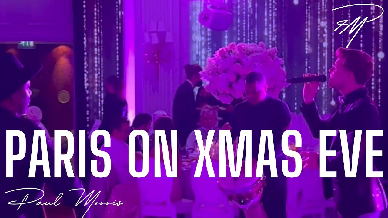 Singing in Paris on Christmas Eve | Vlog | Paul Morris