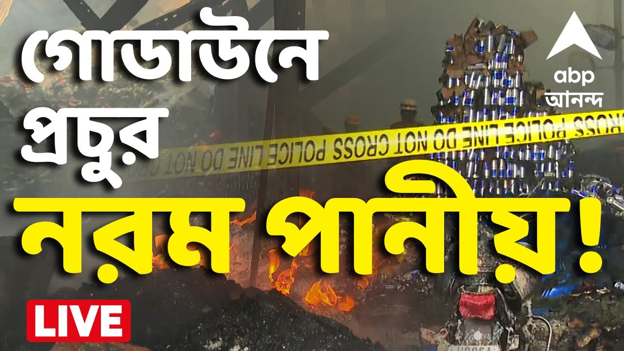Fire News LIVE | গোডাউনে প্রচুর নরম পানীয় ও খাদ্য সামগ্রী মজুত ছিল বলে জানা গেছে | ABP Ananda LIVE