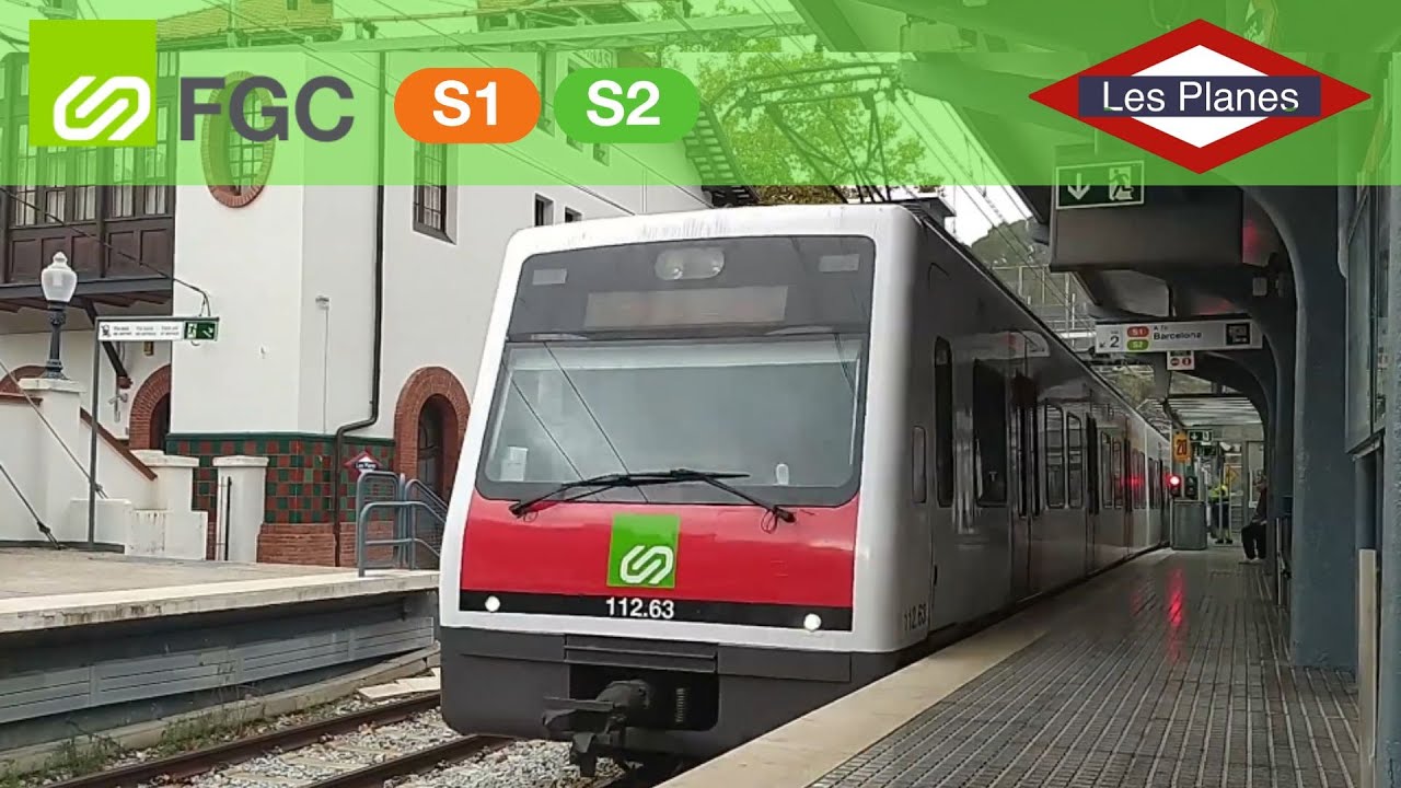 FGC Les Planes | Metro del Vall&egrave;s S1 i S2 | UT 112, 113 i 115