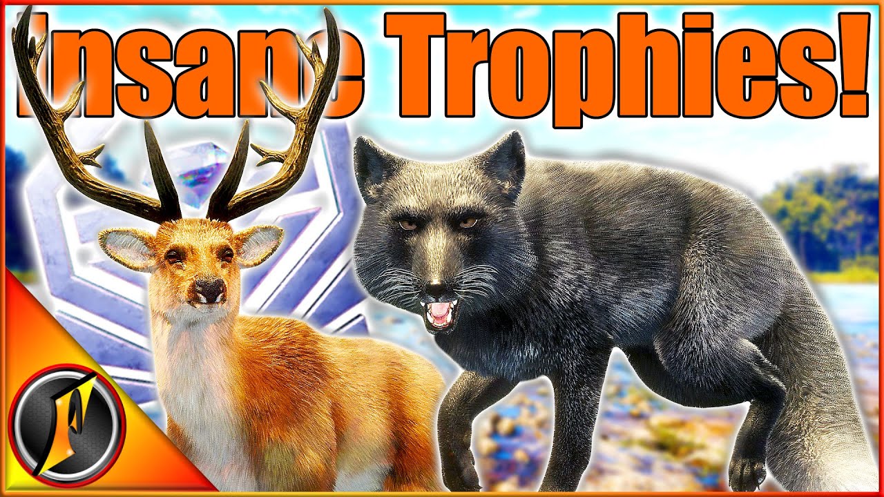 MELANISTIC Tibetan Fox + Diamond Barasingha! | theHunter Call of the Wild