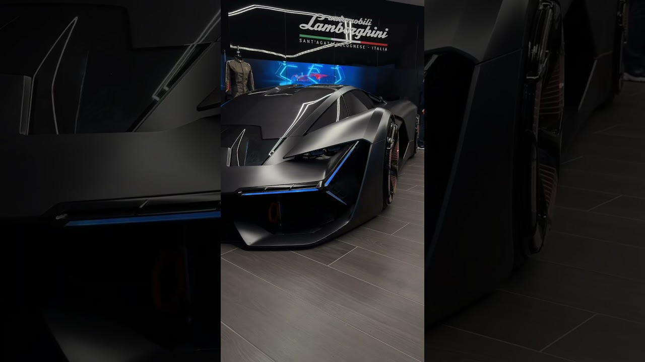 Lamborghini Millennio Concept😳🇮🇹 full electric 2030👀 #lamborghini #terzomillennio #millennio