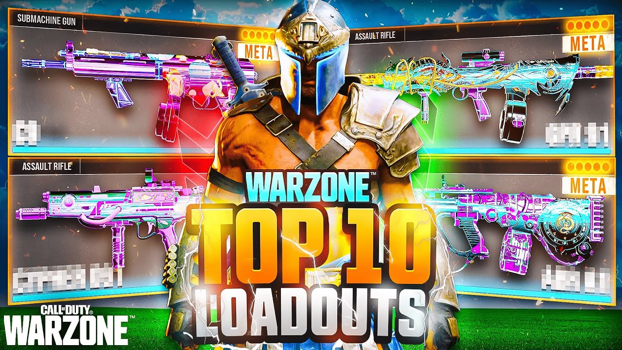 TOP 10 *BROKEN* META Loadouts in Warzone