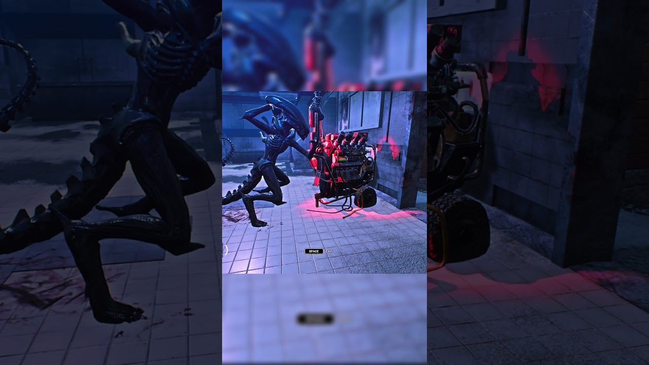 Blast Mine + Head On vs Xenomorph #dbd #dbdshorts #deadbydaylight #dbdclips #dbdmemes #shorts