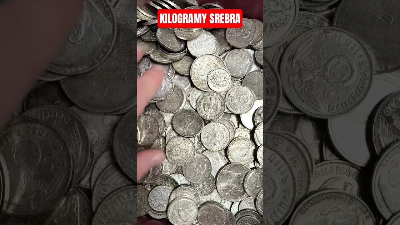 5kg monet🕵️ SREBRO HISTORYCZNE #ZlotyBazyliszek #złoto #srebro