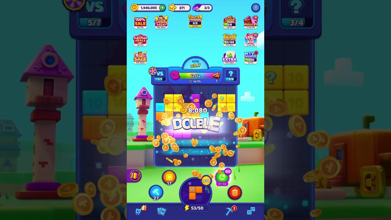 Tetris Block Party Gameplay Part 14| 12.Fairy Tale Fest-2