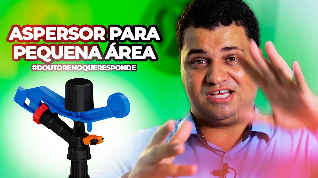 QUAL ASPERSOR USAR EM ÁREA 18X18? | AGROSIÃO