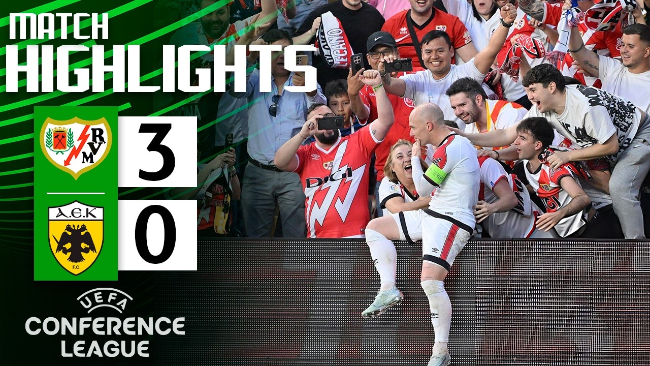 Rayo Vallecano vs AEK Athens 1-0 Highlights Goals | UEFA Conference League 2026 | aek rayo vallecano