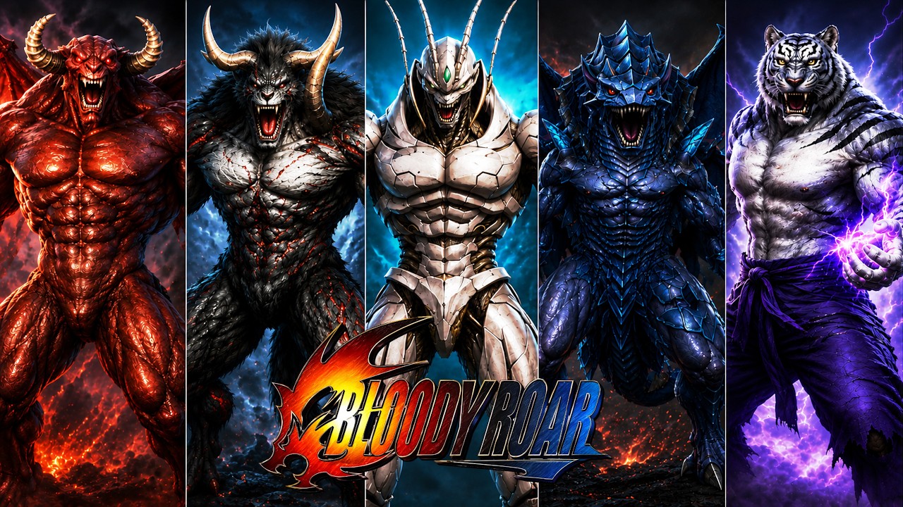 All Bloody Roar Bosses Final Bosses
